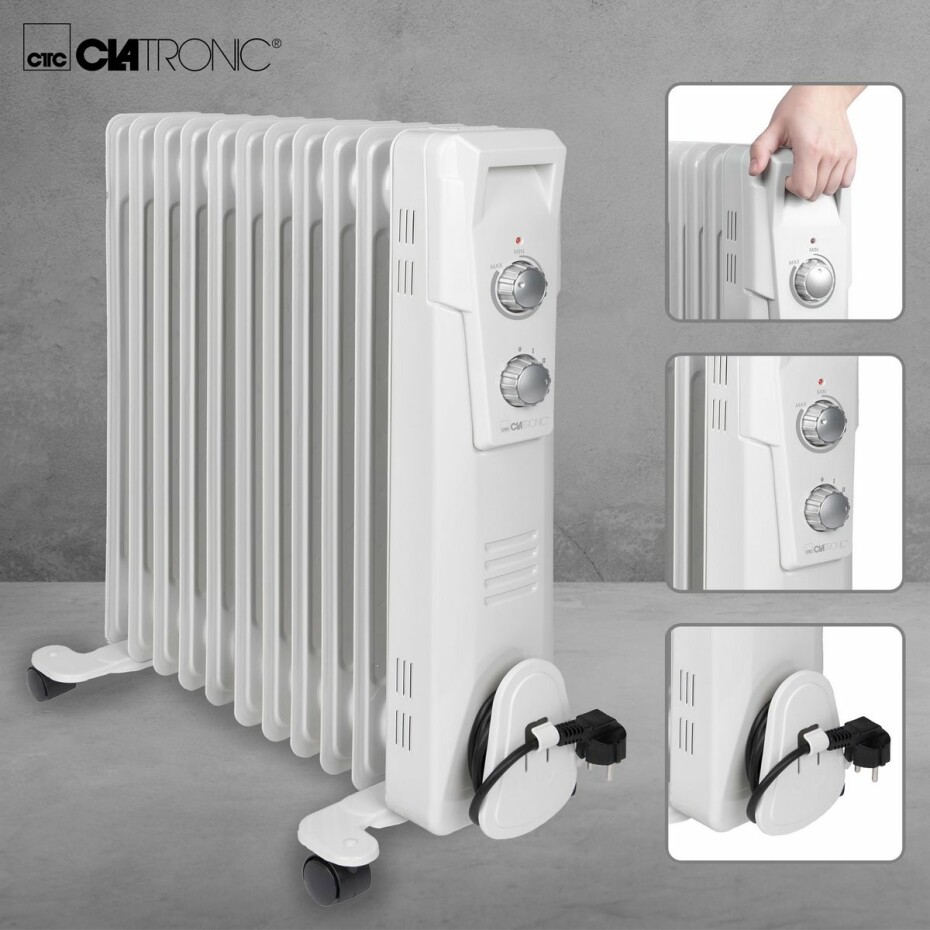 Clatronic RA 3737 olejový radiátor, 11 žeber - main (3)