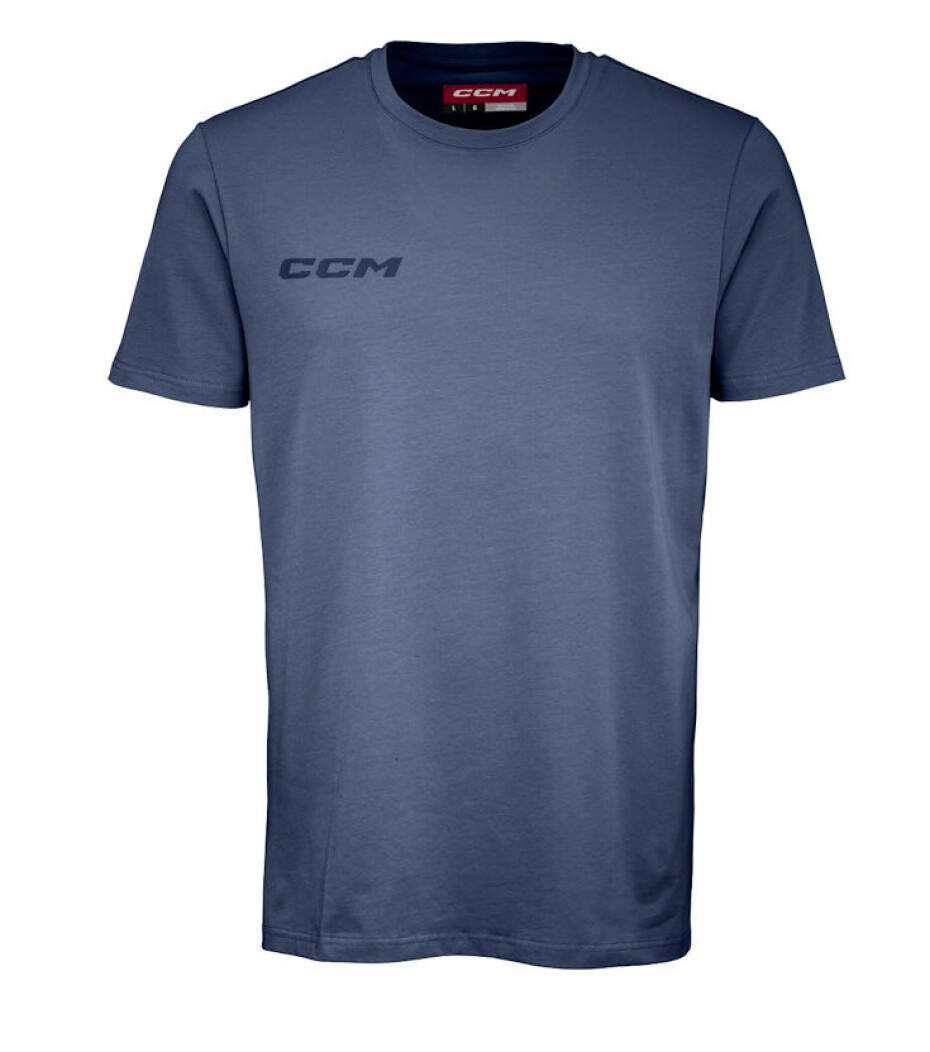 Pánské tričko CCM Core SS Tee Vintage Blue XXL - main (0)