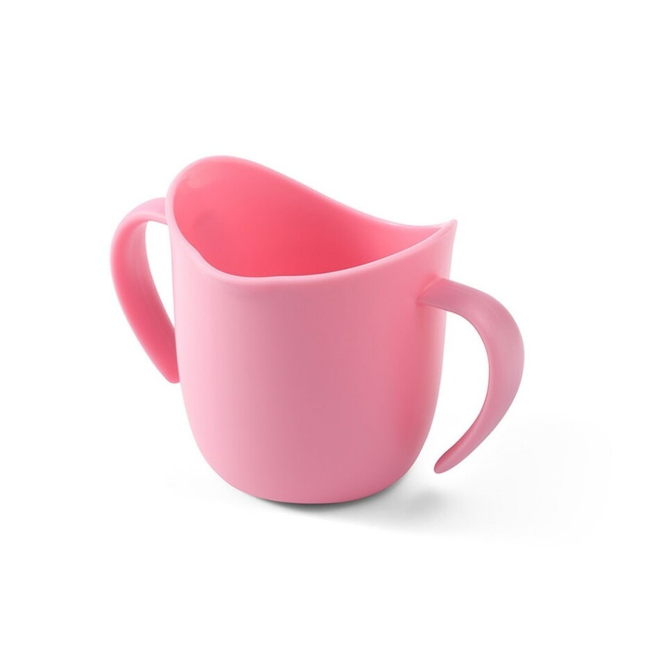 Baby Ono Ergonomický hrnek Flow 120 ml, růžová - main (1)