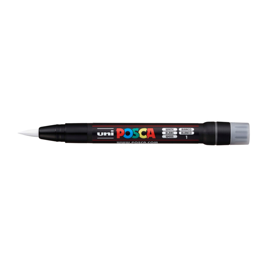 Posca popisovač PCF-350, 8 mm, bílá (1) - main (0)