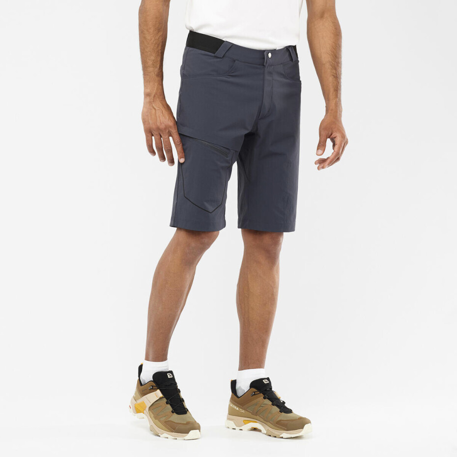 Pánské šortky Salomon  Wayfarer Shorts Ebony 48 - main (3)