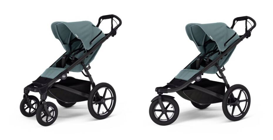 Sportovní kočárek Thule Urban Glide 3 + městský kočárek Thule Urban Glide 4-wheel Mid blue - main (0)