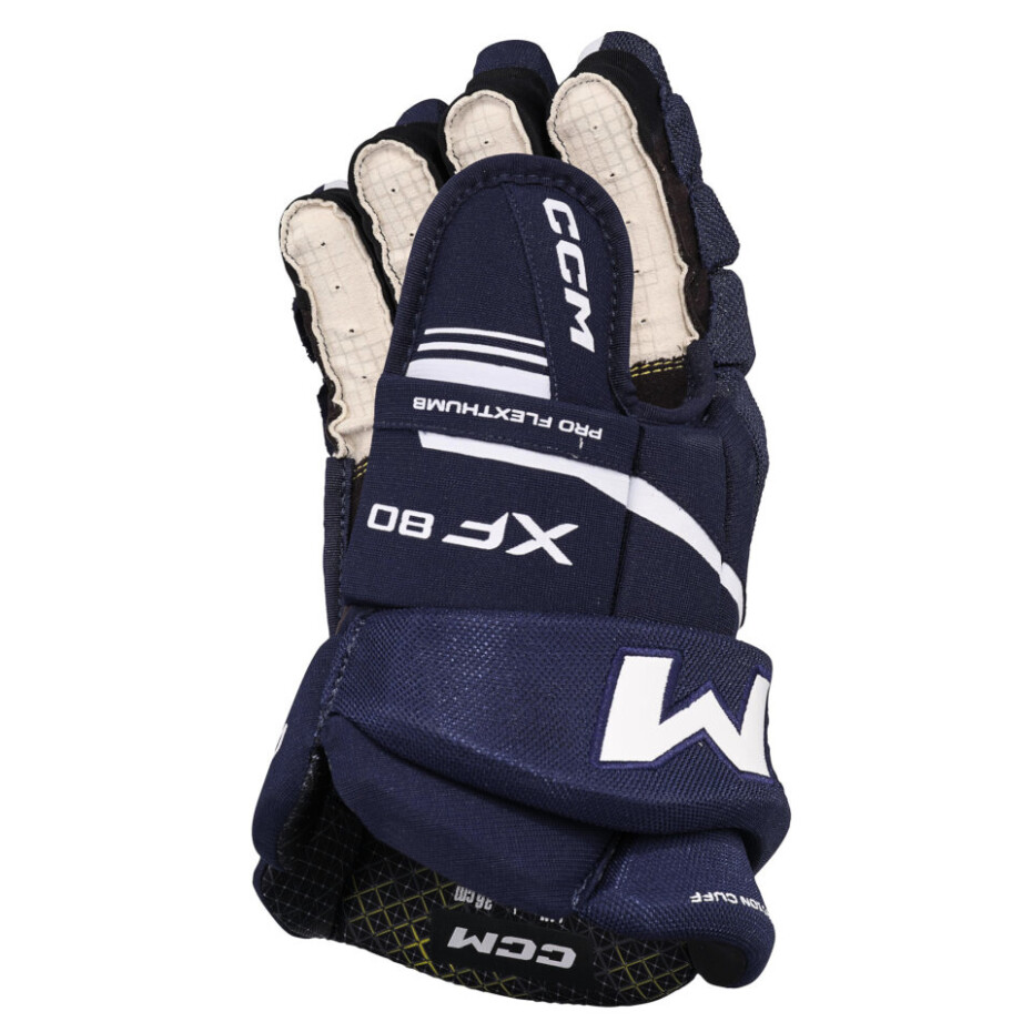 Hokejové rukavice CCM Tacks XF 80 Navy/White Senior 13 palců - main (2)