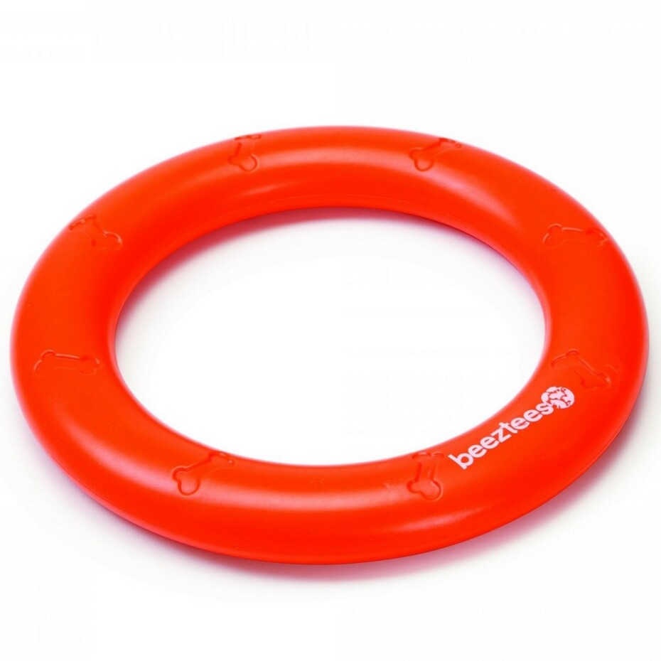 Beeztees TPR aportovací kroužek 22 cm, oranžová - main (0)