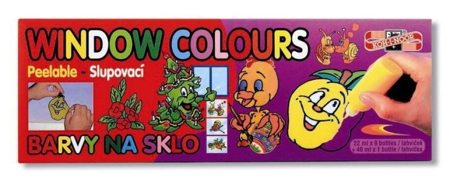 Koh-i-noor barvy na sklo slupovací 9x22ml - main (0)