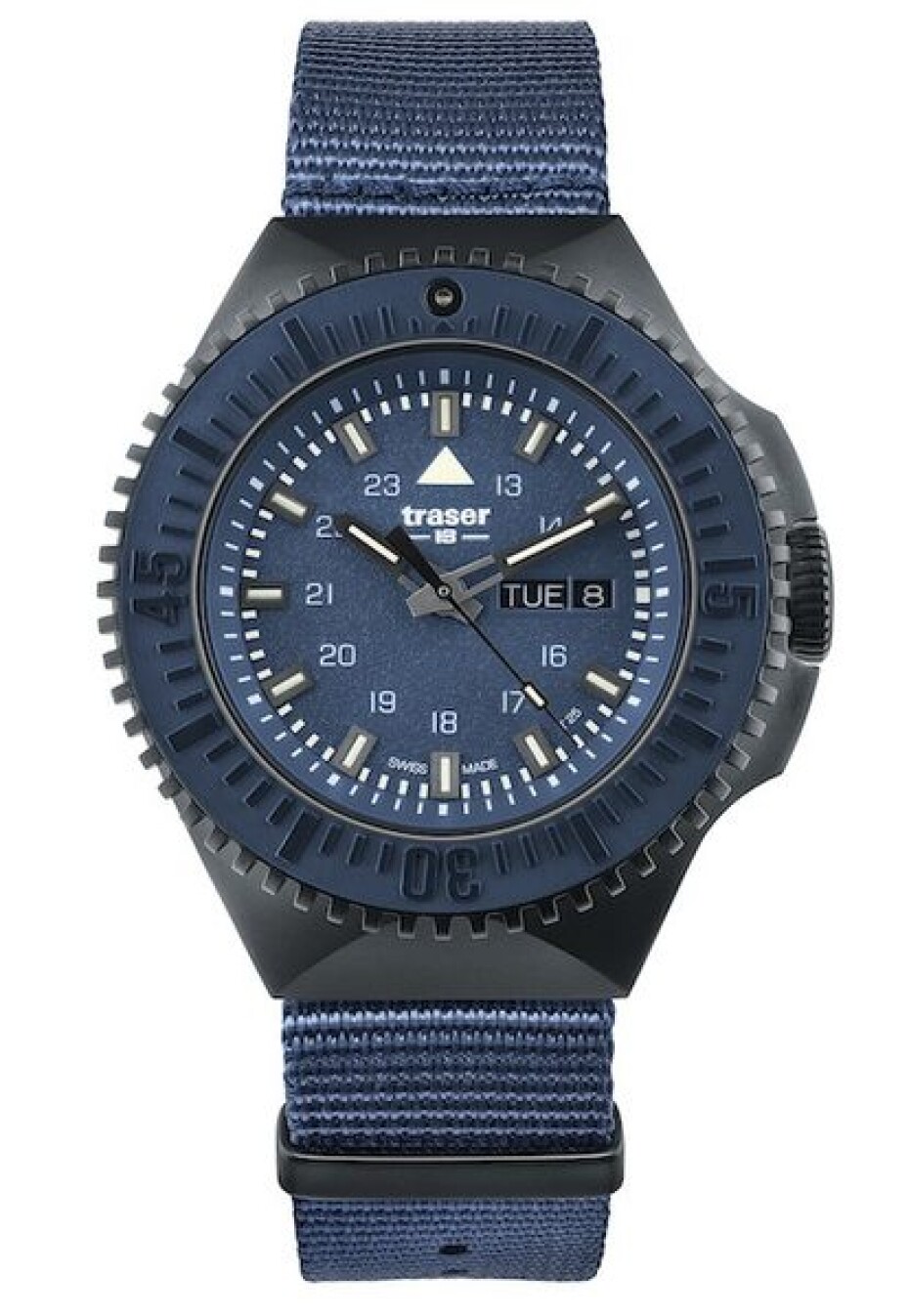 Traser P69 Black Stealth Blue Nato - main (0)