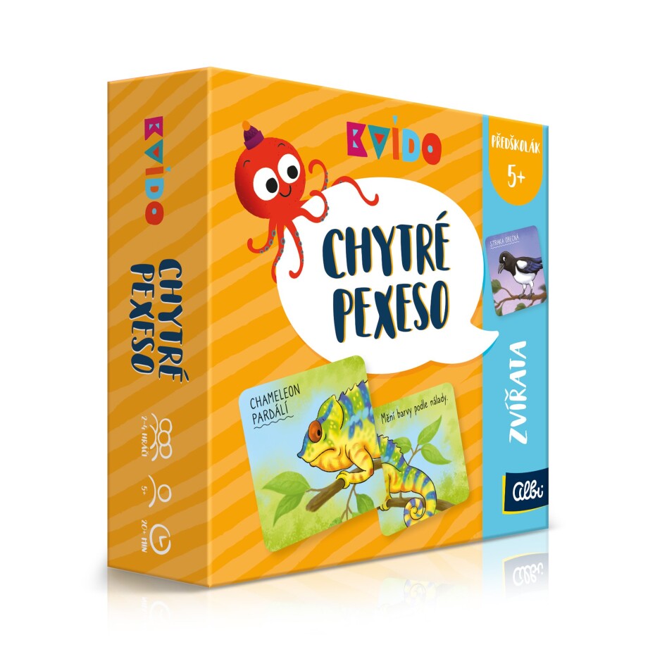 Chytré pexeso - Zvířata - Kvído - Albi - main (0)