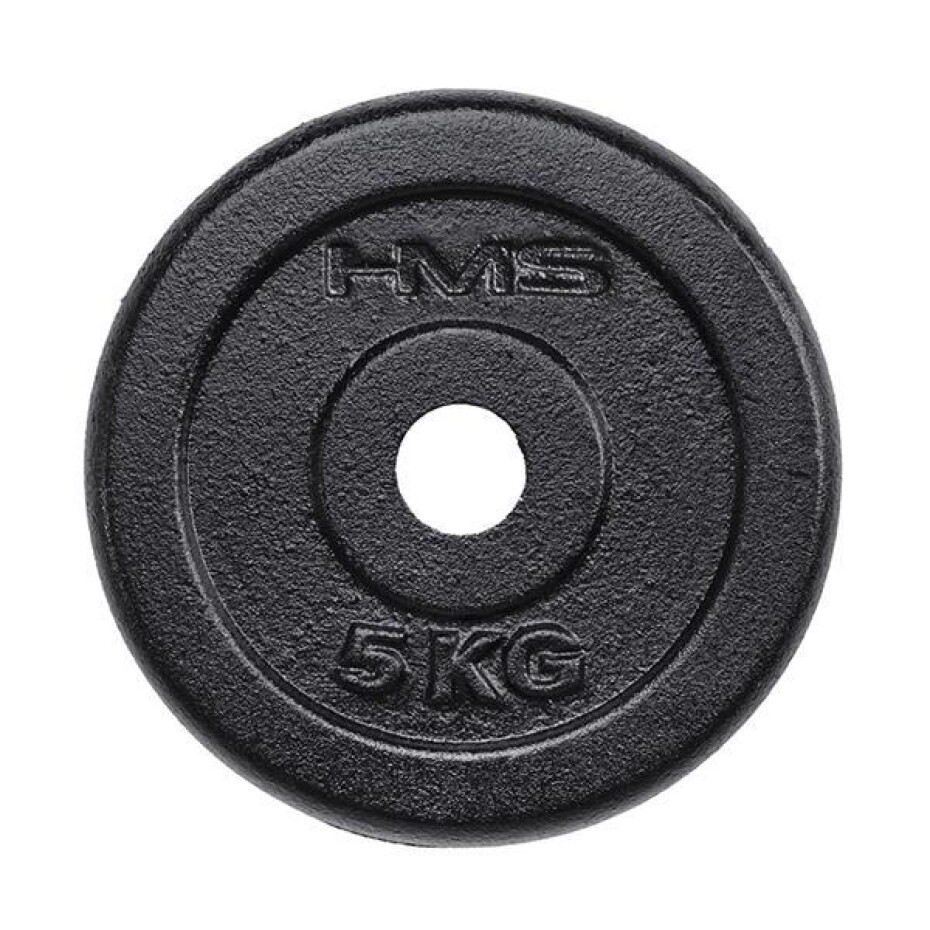 HMS Černý litinový kotouč 5 kg - main (0)