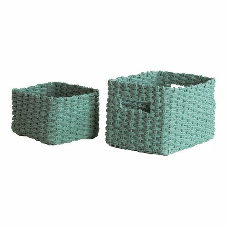 Compactor Set pletených košíků Compactor Lisou, 2 dílný - zelený AQUA - main (0)