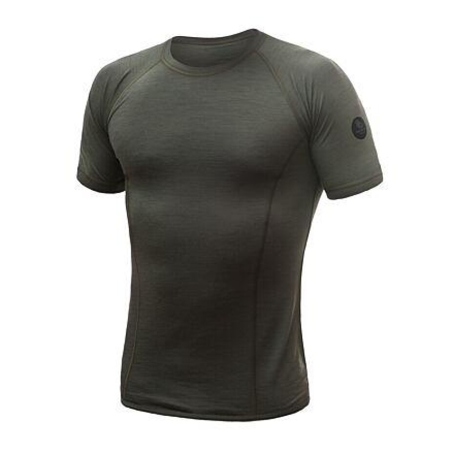 Sensor Merino Air pánské triko kr.rukáv - Olive Green - main (0)