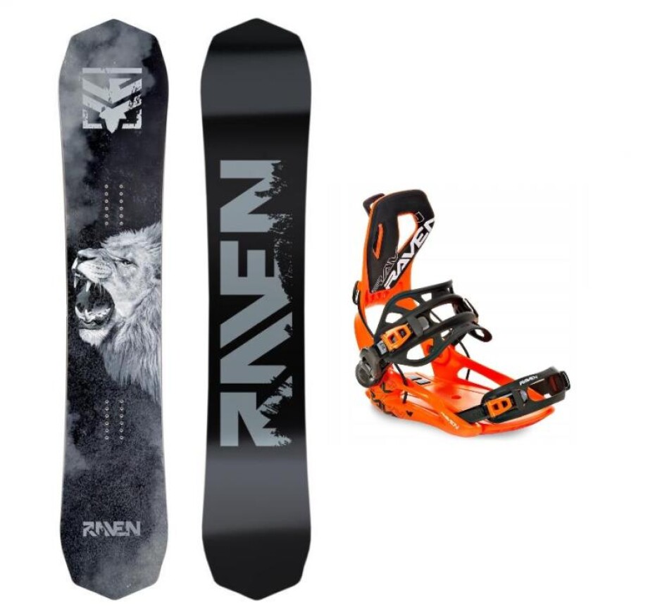 Raven Lion pánský snowboard + Raven RAGE Fastec FT360 vázání - main (0)