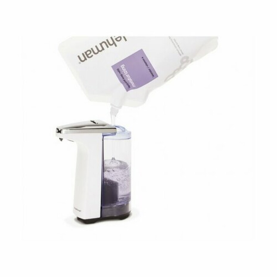 Simplehuman Bezdotykový dávkovač mýdla 237 ml, bílý, ST1018 - Simplehuman ST10 237 ml - main (4)