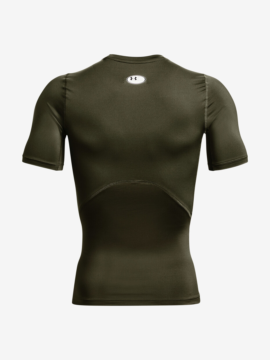Pánské tričko Under Armour HeatGear Comp SS-GRN XL - main (3)