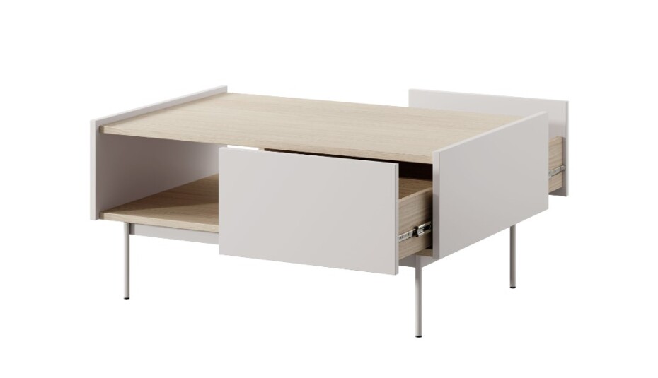 ArtPS Konferenční stolek TONNE L-97 | cashmere - main (4)