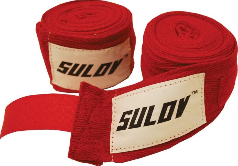 SULOV Box bandáž nylon 3m 2ks červená - main (0)