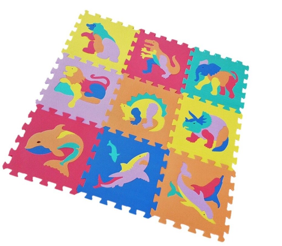 Pěnové puzzle Zvířátka 9 ks - Alltoys - main (0)