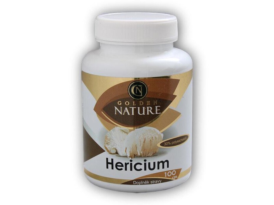 Golden Natur Hericium 30% polysacharidů 100 kapslí - main (0)