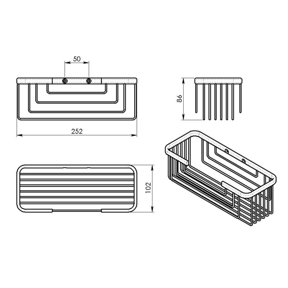 GEDY 2419 Smart police, 25,2 x 8,6 x 10,2 cm, stříbrná - main (1)
