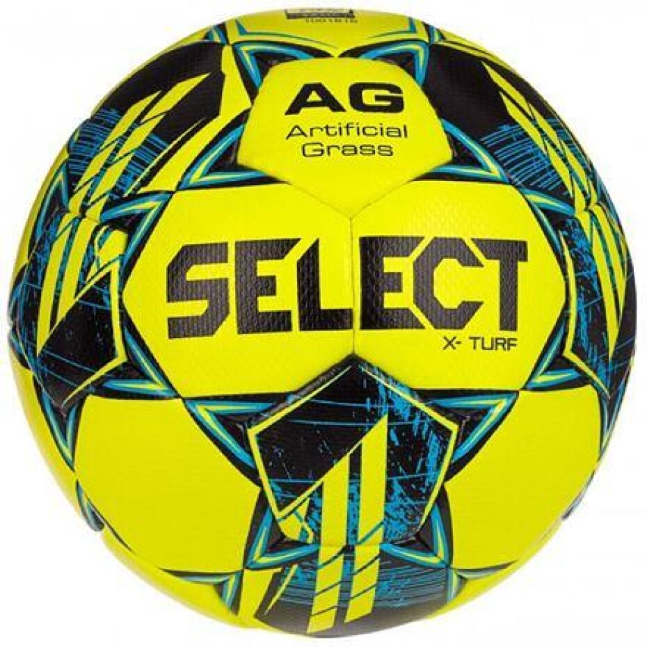Select FB X-Turf fotbalový míč žlutá-modrá - main (0)