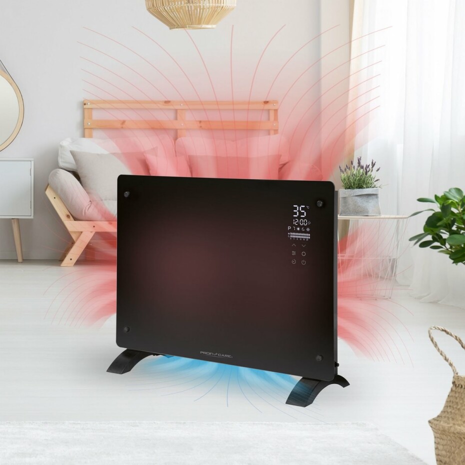 ProfiCare GKH 3118 skleněný konvektor 1500 W, černá - main (4)