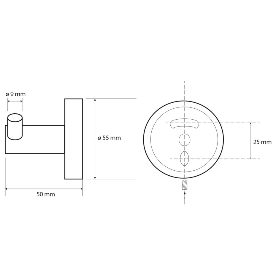 Sapho XR202W X-Round White dvojháček, bílá - main (1)