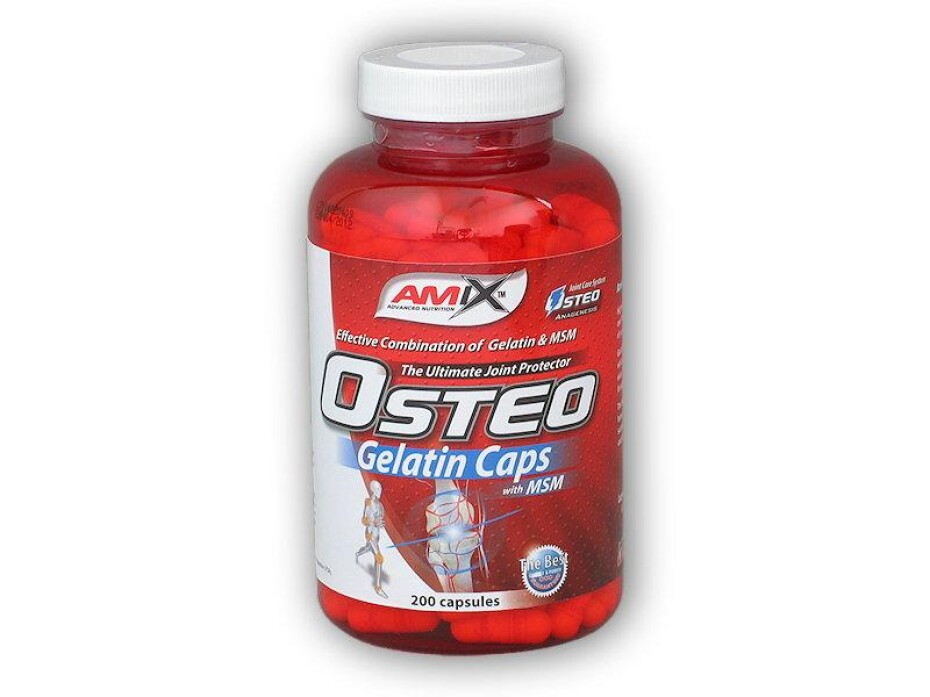 Amix OsteoGelatin + MSM 200 kapslí - main (0)