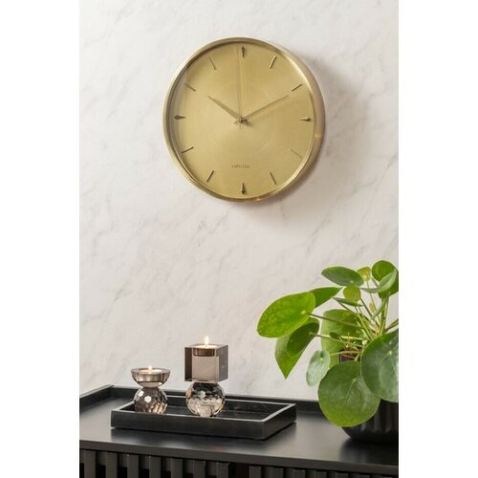 Karlsson 5896GD designové nástěnné hodiny - main (2)