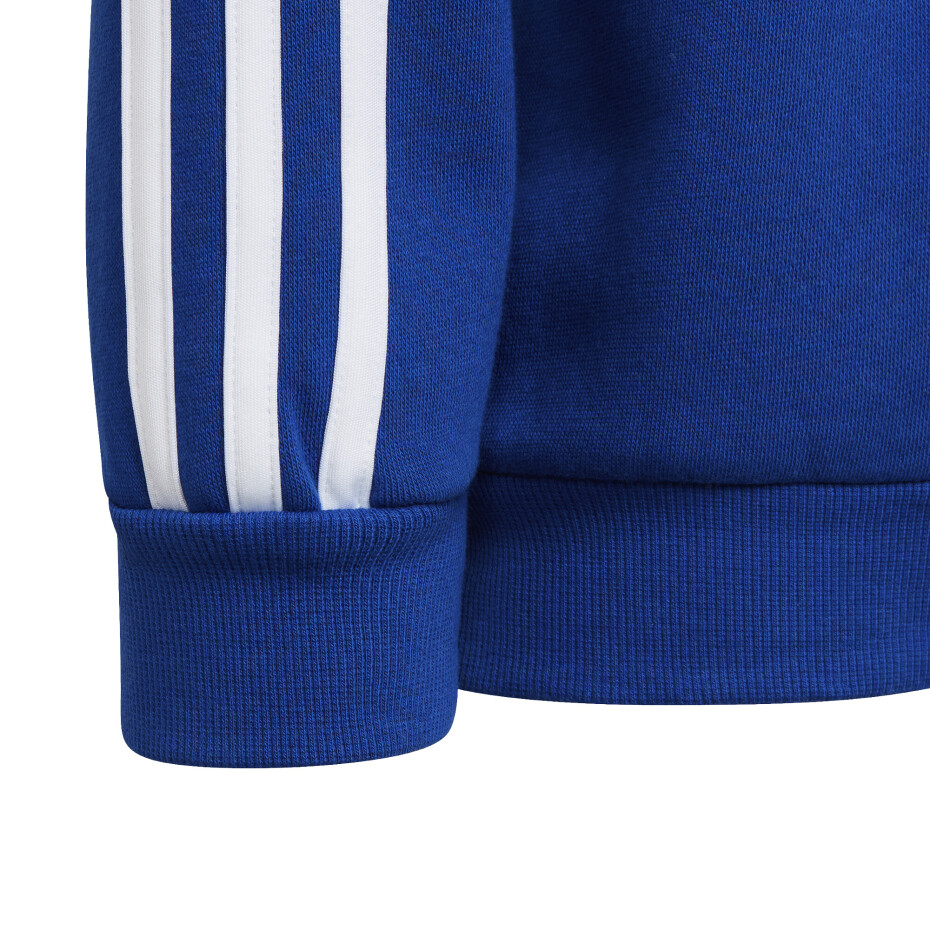 Dětská mikina adidas  Essentials 3-Stripes Crew Neck Royal Blue 104 cm - main (3)