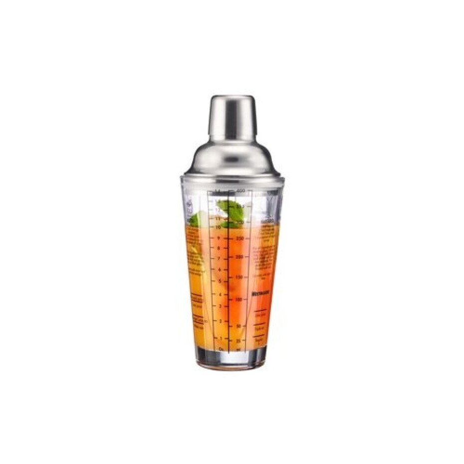 Westmark 3dílný koktejlový šejkr SAM, sklo/nerez, 400 ml - main (4)