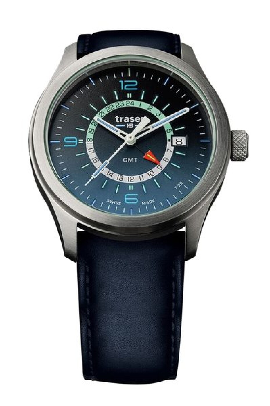 Traser Aurora GMT Blue - kůže - main (0)
