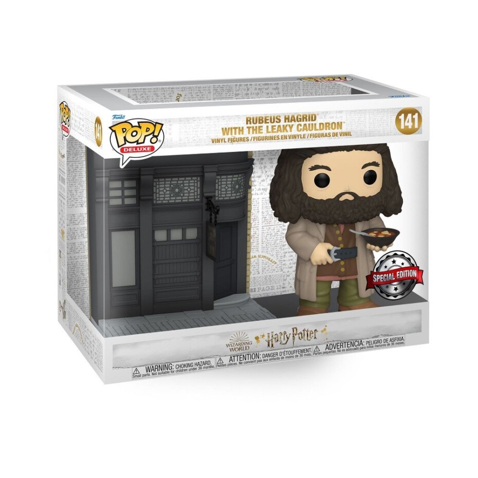 Funko POP Deluxe: Harry Potter Diagon Alley - The Leaky Cauldron w/Hagrid (limited special edition) - main (0)