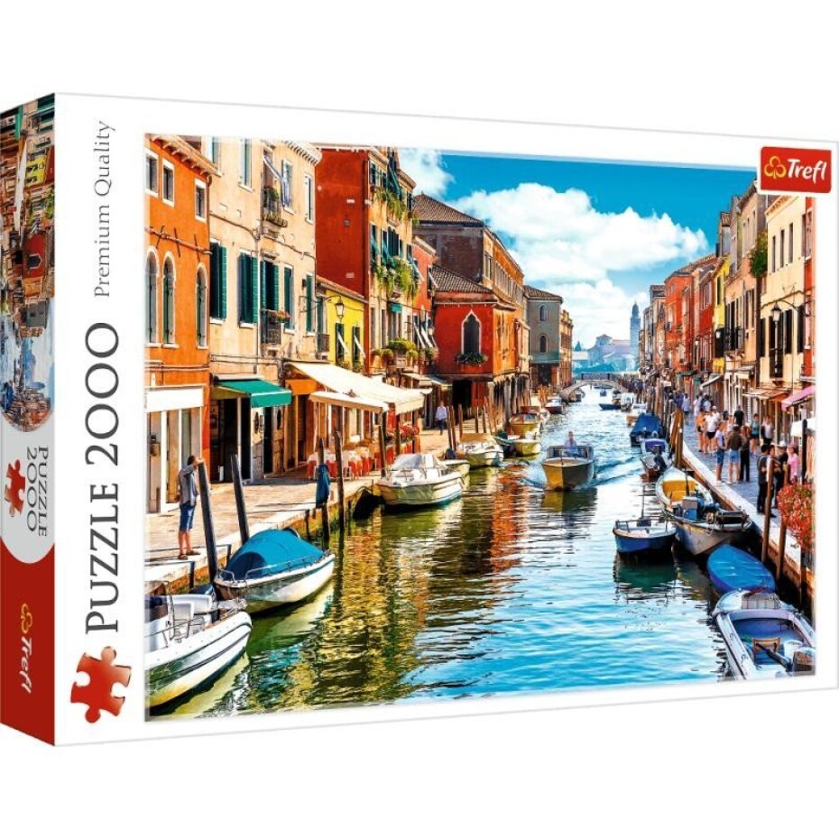 Trefl Puzzle Ostrov Murano, Benátky / 2000 dílků - main (0)