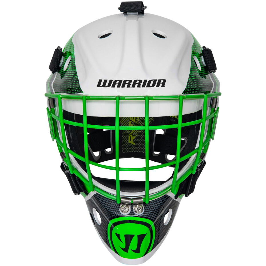Brankářská hokejová maska Warrior Ritual F2 E Neon/Green Žák (youth) - main (1)