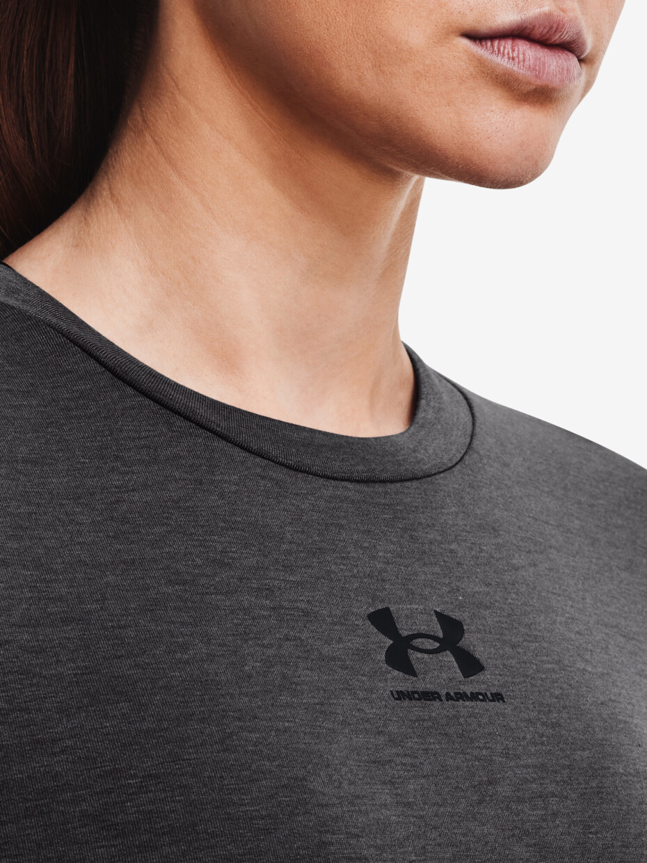 Dámská mikina Under Armour  Rival Terry Crew-GRY S - main (2)