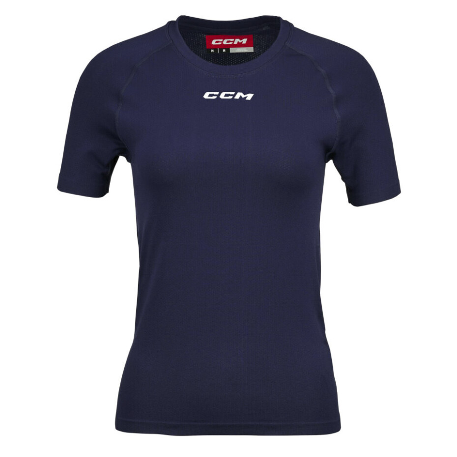 Dámské kompresní tričko CCM  SS Training Tee Navy Senior XS - main (0)