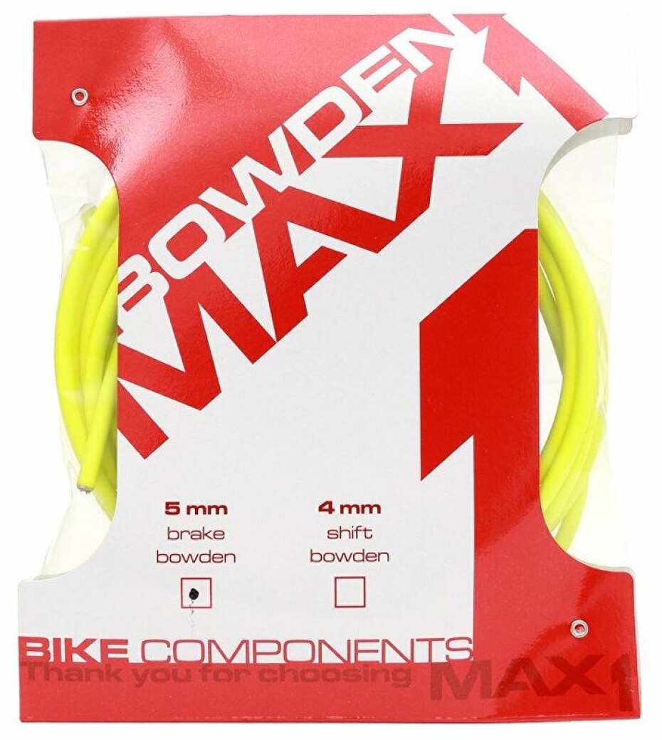 Max1 bowden 5 mm fluo žlutá balení 3 m - main (0)