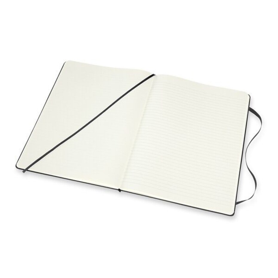 Zápisník Moleskine ČERNÝ - tvrdé desky - XL, čistý-linkovaný 1331/1119001 - main (4)