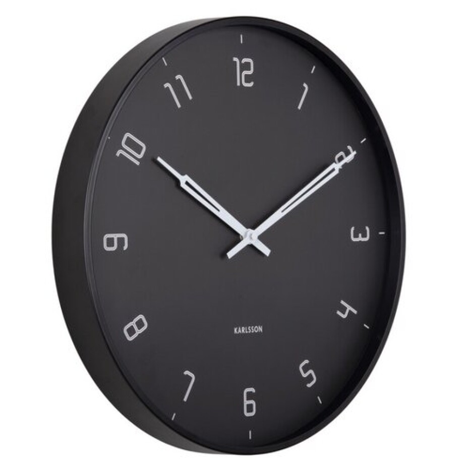 Karlsson 5950BK designové nástěnné hodiny 40 cm - main (2)