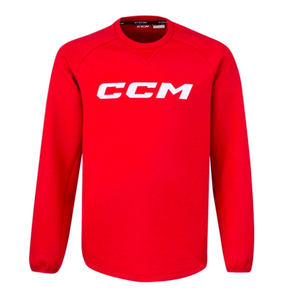 Pánská mikina CCM  LOCKER ROOM Sweather Red L - main (0)