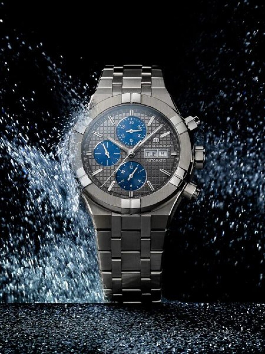 Maurice Lacroix Aikon Automatic Chronograph Titanium AI6038-TT032-330-1 - main (3)