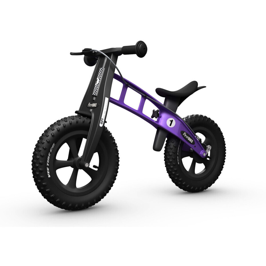 Dětské odrážedlo FirstBike  FAT Edition Purple - main (4)