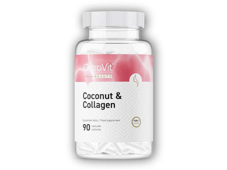 Ostrovit Marine collagen + MCT oil from coconut 90 kapslí - main (0)