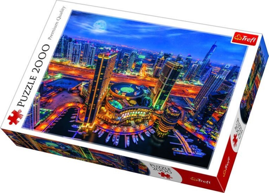 Trefl Puzzle Světla Dubaje / 2000 dílků - main (0)