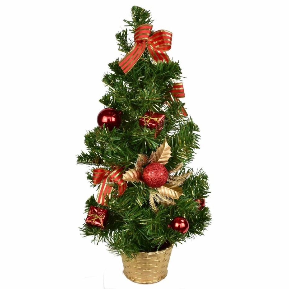 Vánoční zdobený stromek Caronia, 45 cm - main (1)