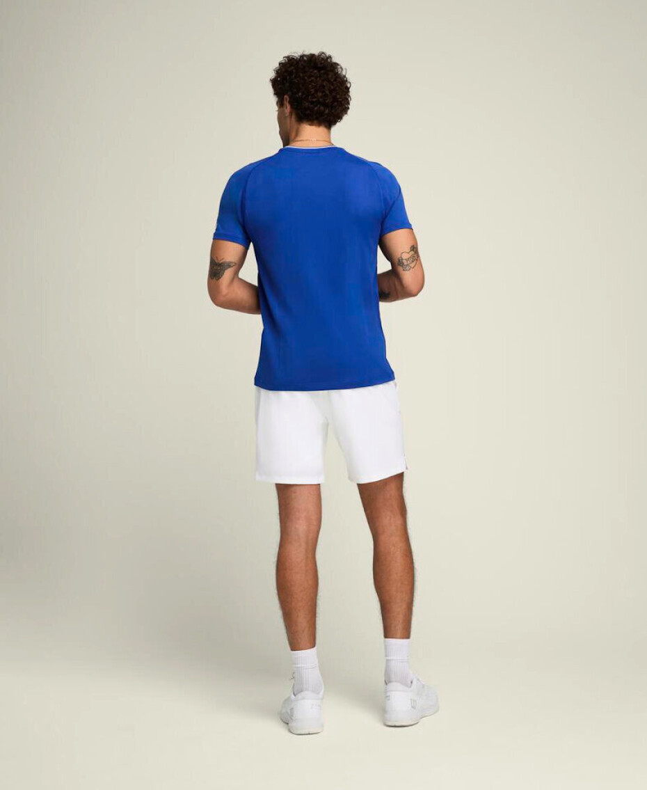 Pánské tričko Wilson  M Team Seamless Crew Royal Blue L - main (3)
