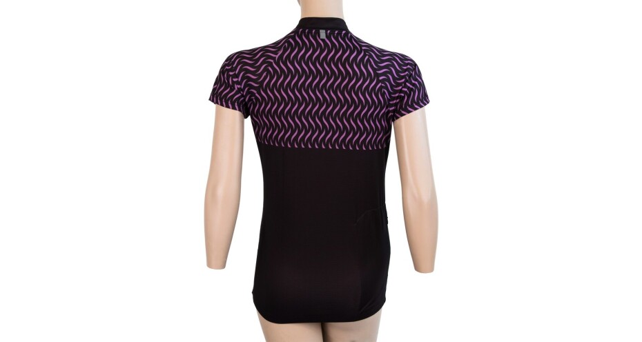 Dámský cyklistický dres Sensor  Cyklo Wave Black L - main (2)