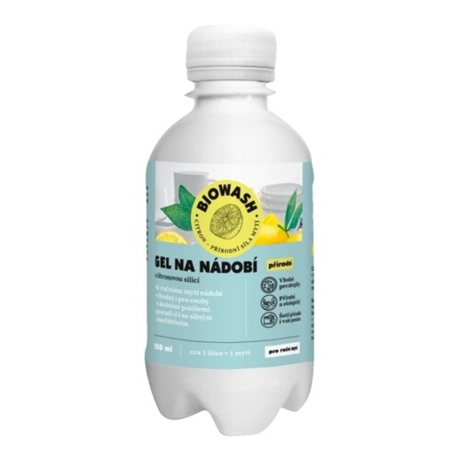 Biowash Gel na nádobí 250 ml - main (0)