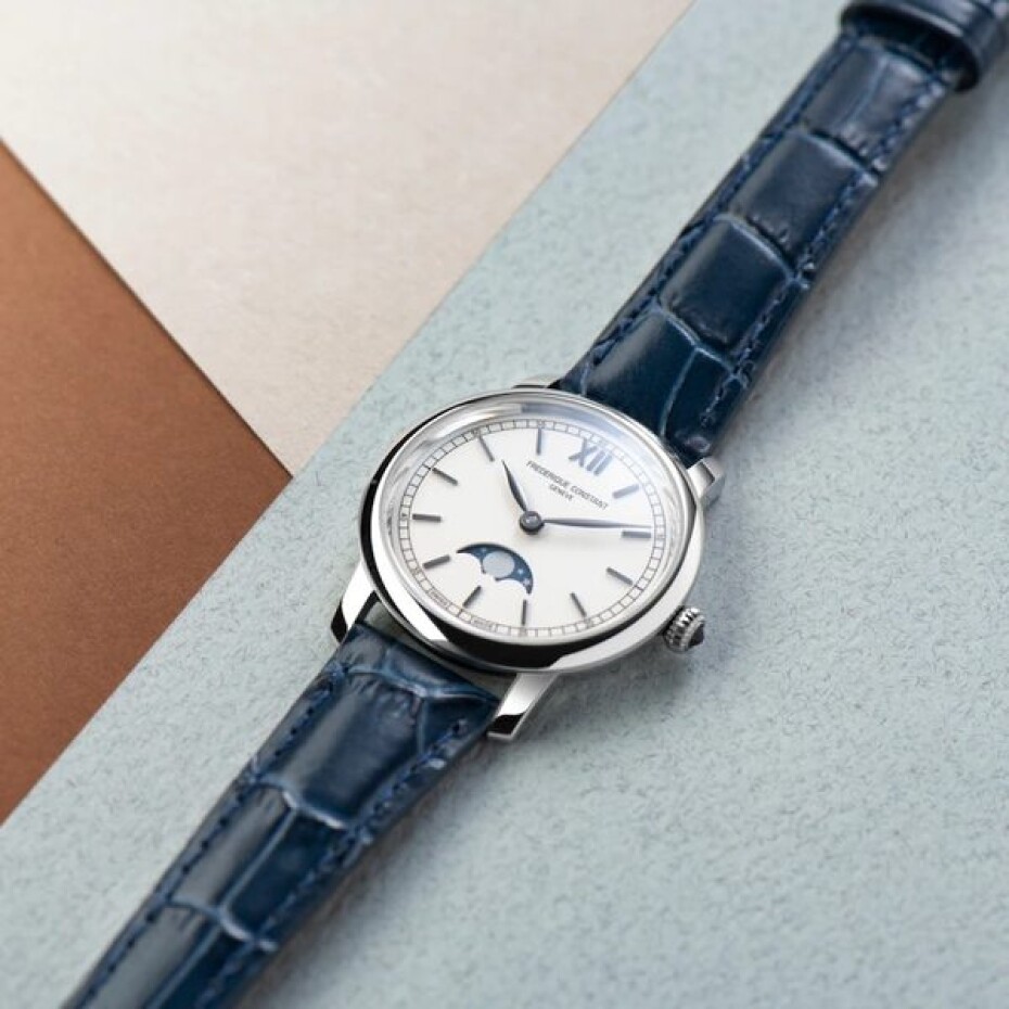 Frederique Constant Slimline Ladies Moonphase Quartz FC-206SW1S6 - main (3)