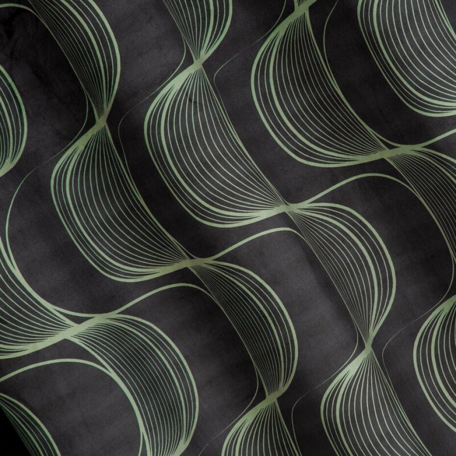 ArtFir Závěs FIELD K | zelený 140 x 250 cm - main (5)