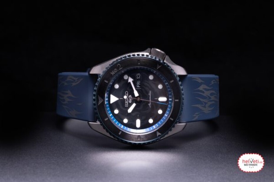 Seiko 5 Sports SRPH71K1 Sabo ONE PIECE Limited Edition - main (1)
